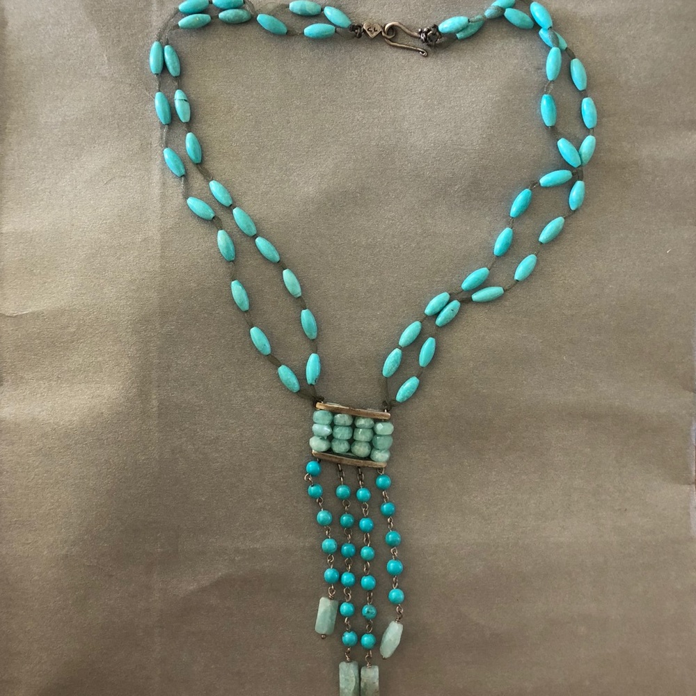 New Gorgeous Turquoise Choker Necklace